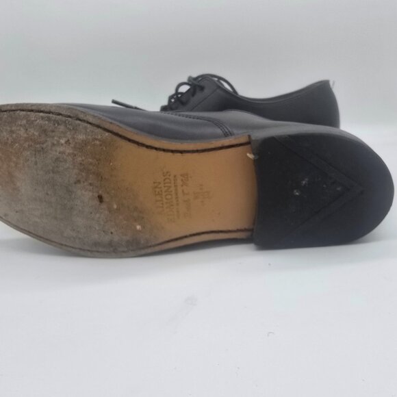 Allen Edmonds Park Avenue Cap-toe Oxford Dress Shoe Black Leather Mens Size 10.5 main image 2